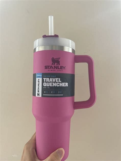 stanley cup quencher 40 oz pink